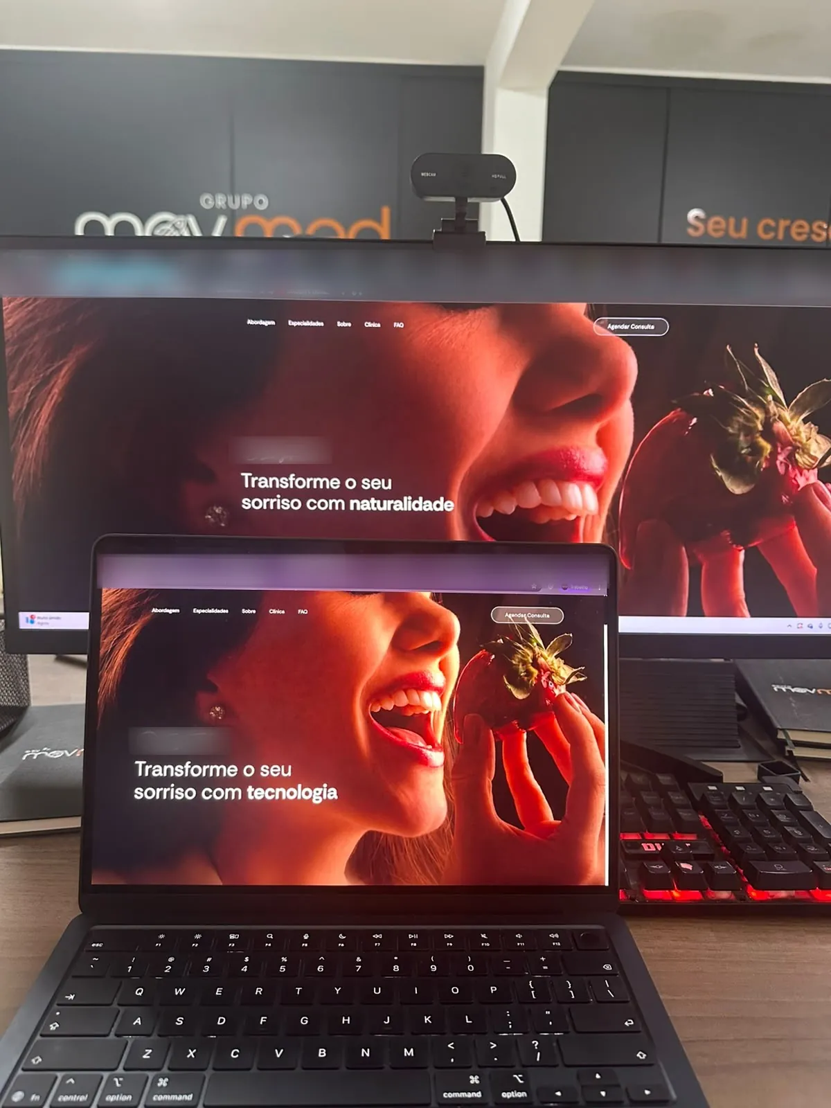 Landing page entregue